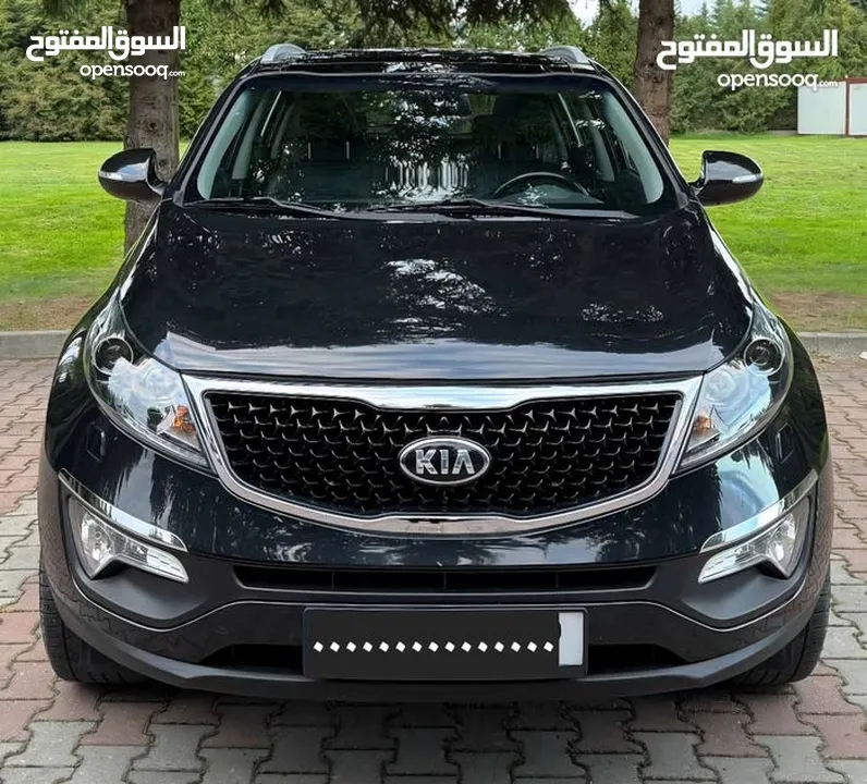 فل KIA sportag 2014 limetd 4x4 الl  جتي لاين اعلى فئة بالاضافات ليمدات