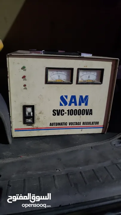 منظم كهرباء ابو 10 الف وات نوع وكالة SAM