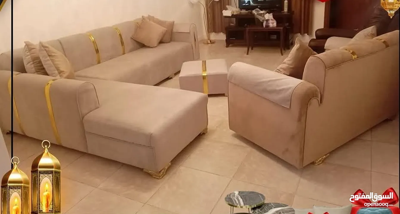 مفروشات روفان اهلا وسهلا بكم عنا حسب القياس  او جاهز  شامل الهدايا  غير شامل توصيل  البيع