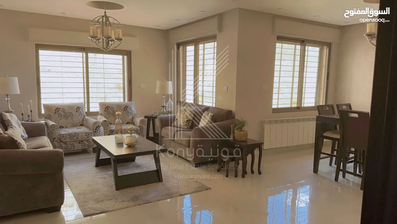 Furnished Apartment For Rent In Abdoun