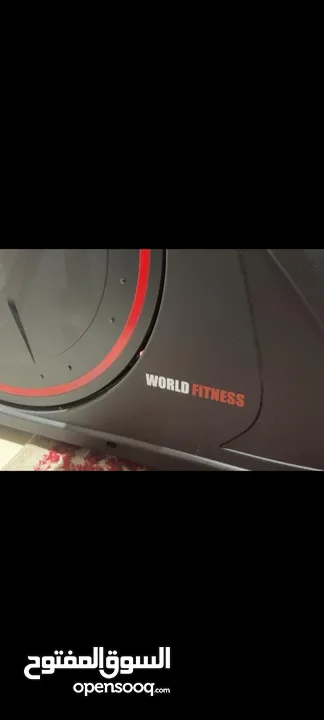 WORLD FITNESS Cross 150kg Elliptical Stationery Bike in Excellent Condition not  used .