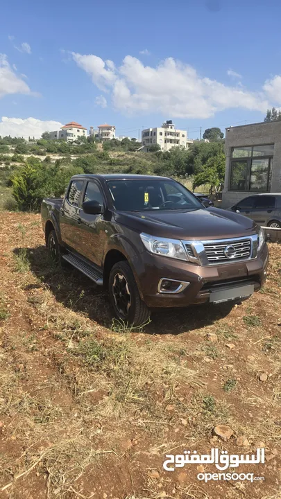 نيسان نافارا موديل 2020 ديزل 4×4 اوتوماتيك ماطور 2500 تيربو رخصه لشهر 7 الجيب بوضع الشركه عداد 35000