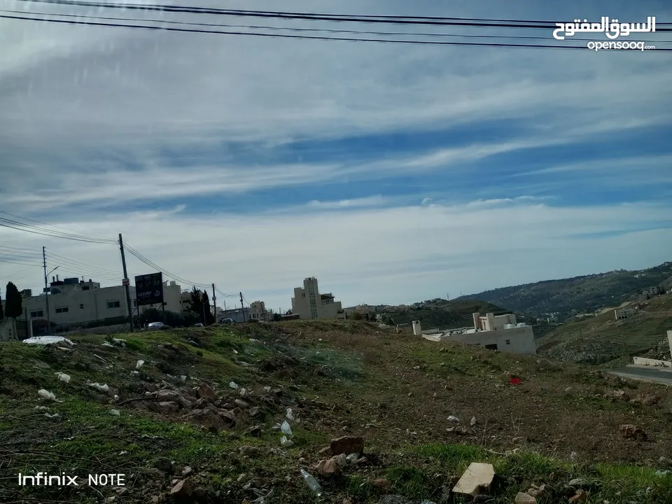 ارض للبيع 1 دونم الدمينة خلف الظهير وخلف مسجد العاشوري غرب عمان