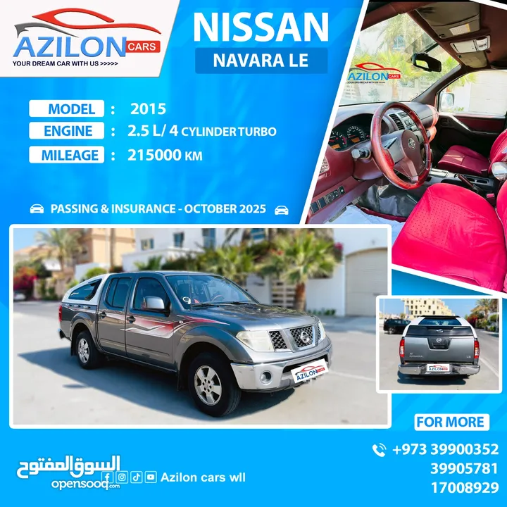 NISSAN NAVARA AUTOMATIC 3800 NEGOTIABLE