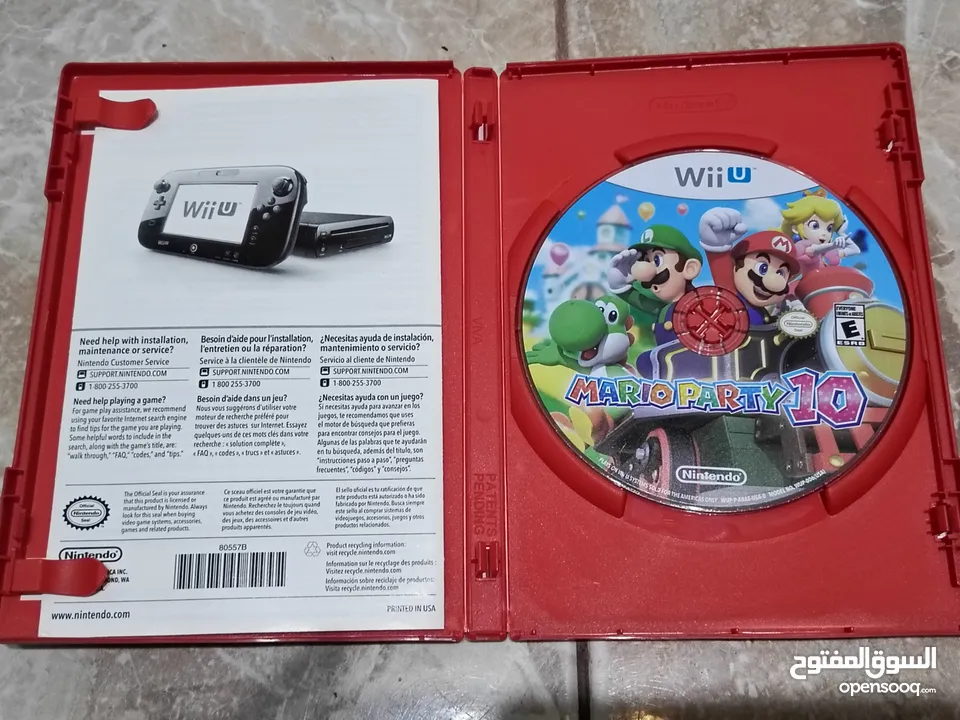 ألعاب Nintendo wii u بحالة ممتازة