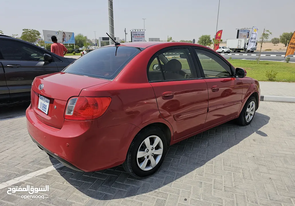 KIA RIO 2012, GCC, 157000 KMS, NEW TYRES, SINGLE ONWER CAR