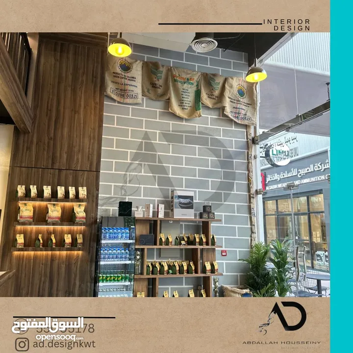 تصميم وتنفيذ وتشطيب ديكورات داخلية وبوث معارض ( المشاريع السكنية والتجارية) تسليم مفتاح م. ديكور