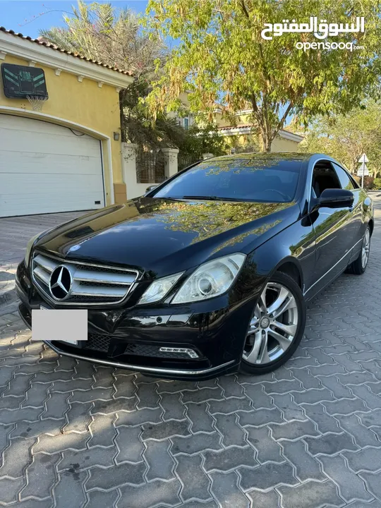 Mercedes E350 coupe 2010 japanese specs first owner in UAE.