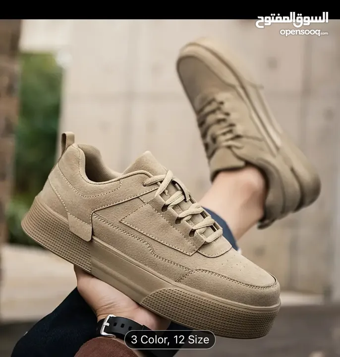 New fashion khaki shoes