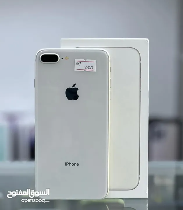 ايفون 8 بلس الاصلي جيجا 64 و 256 بطاريات مشكل متوفر توصيل أغراضة الأصلية و متوفر توصيل
