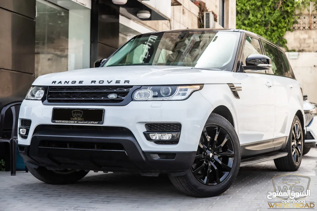 Range Rover Sport 2017 Hse black edition   السيارة وارد الشركة و قطعت مسافة 46,000 كم فقط