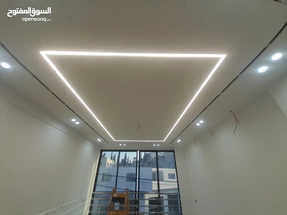 ديكورات جبصين ودهان  مع ابو اسامة . كافة اعمال اسقف ديكورات الجبصين الحديثة والعصرية مع تنفيذ