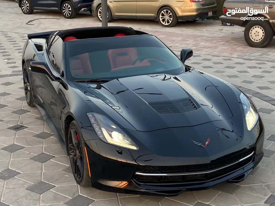 CHEVROLET CORVETTE C7 STINGRAY Z51 BLACK EDITION 2015