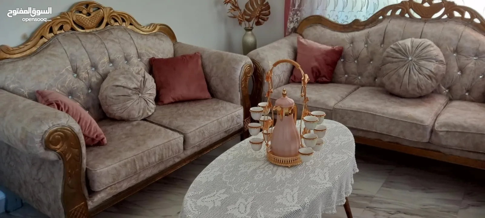 كنب مع برادي 3 شبابيك بسعر نار