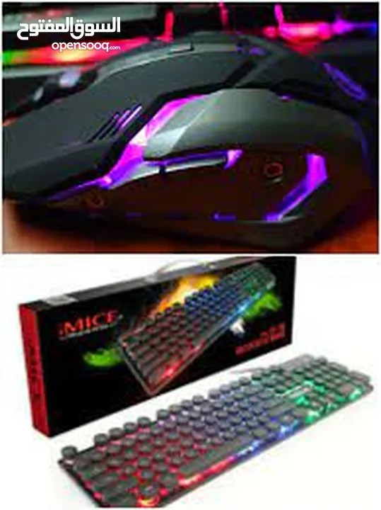 iMICE Gaming Keyboard  KM-900 كيبورد جيمنج مضيئ من اي مايس
