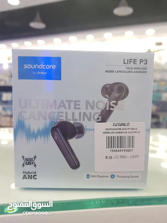 Anker soundcore Life P3 earbuds with Hybrid ANC