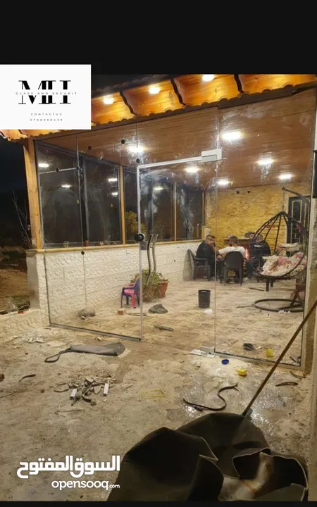 (GLASS AND SECURIT) حجير زجاج سيكوريت الأمان والأناقة في آن واحد.   "لحماية فائقةومظهر عصري لمنزلك"