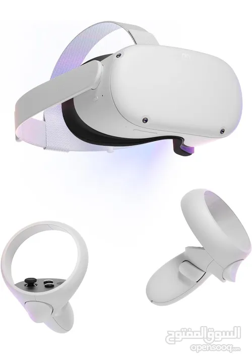 Oculus Meta Quest 2, Advanced All-In-One Virtual Reality Headset, 128 GB  نظارة كويست 2