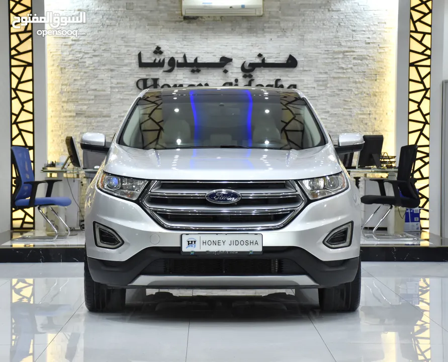 Ford Edge Titanium AWD ( 2017 Model ) in Silver Color GCC Specs