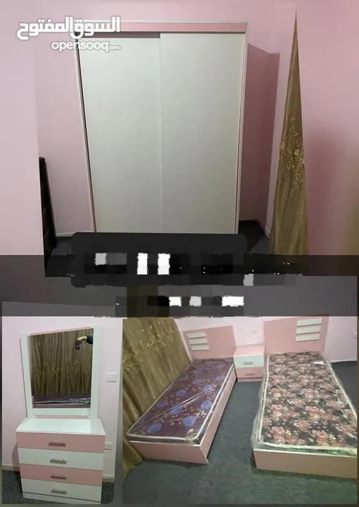 غرف نوم شبابية وبناتية تفصيل للبيع