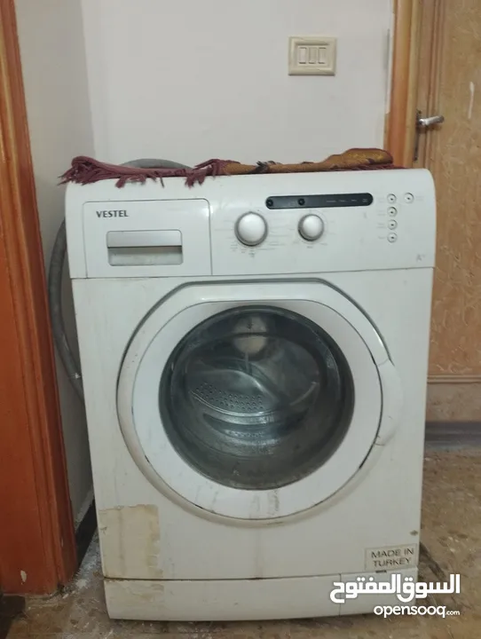 غساله وفرن غاز للبيع
