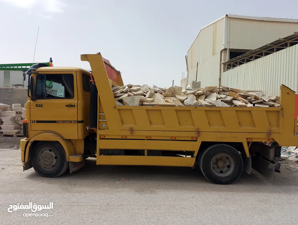 قلاب 5 متر لنقل مواد البناء والطمم خدمة 24 ساعه