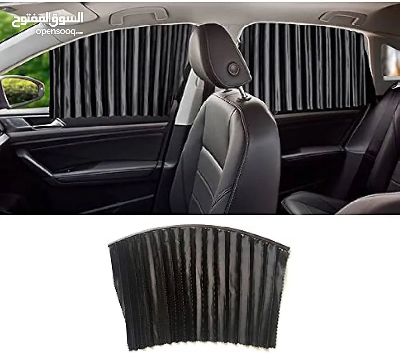 ستائر نافذة السيارة Auto Car Sunshade Curtain المواصفات : 1. ستائر النافذة الجانبية للسيارة يمكنها ا