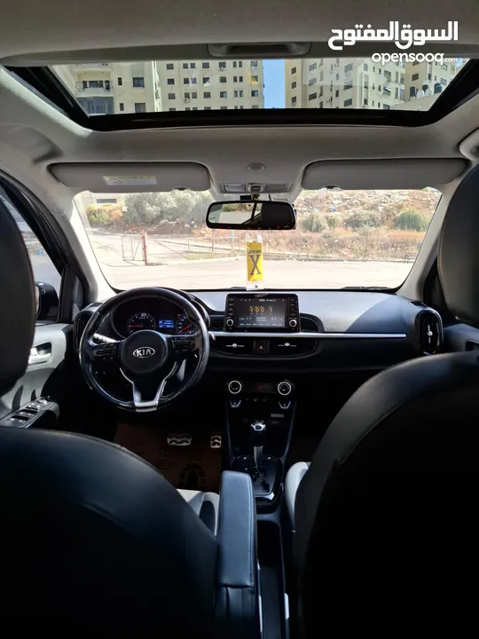 كيا مورنينج 2020 GT line  فتحة سقف أصلية