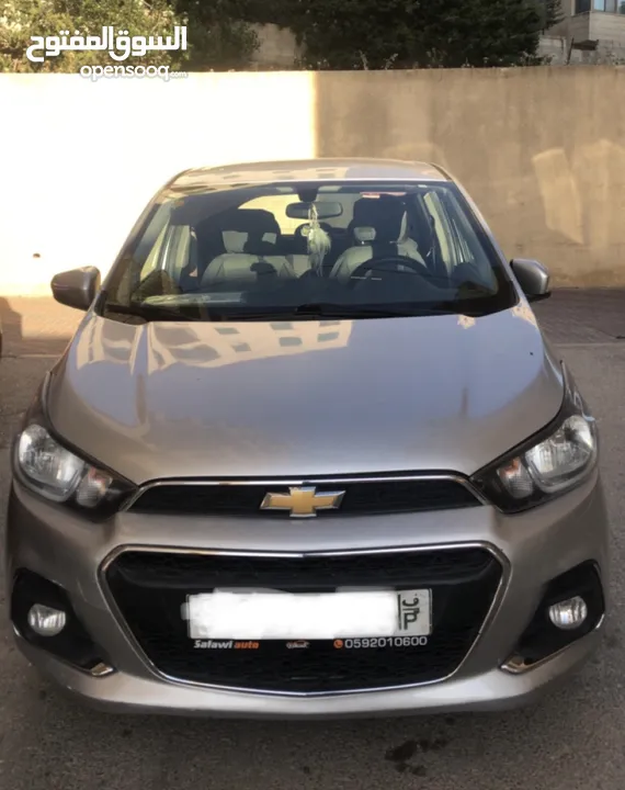 شفروليه سبارك ترخيص 2018 ماتور 1400 البيع كاش فقط تنازل مباشر فحص ممتاز للبيع او للبدل