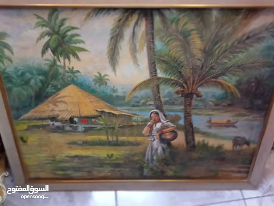 لوحات زيتية ونواظير للصيادين