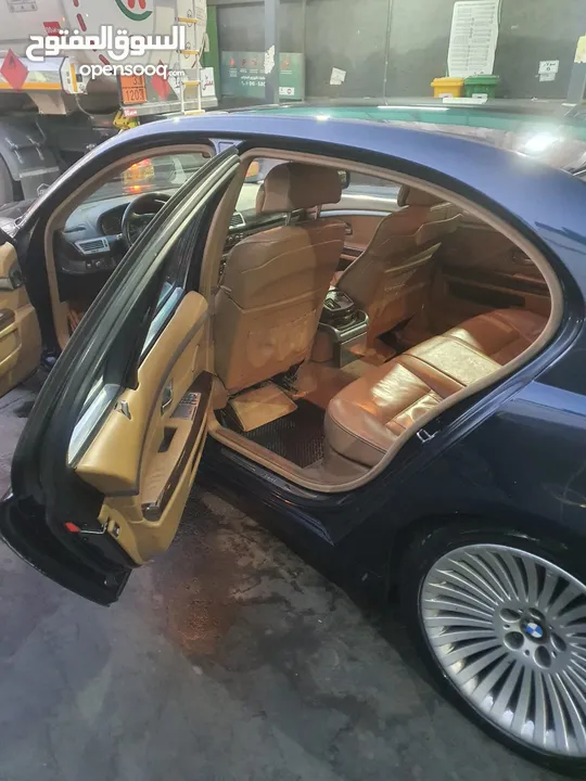سيارة للبيع BMW 750 Li موديل 2007 أعلى مواصفات كاش فقط بسعر 6500 دينار قابل للتفاوض بعد المعاينة