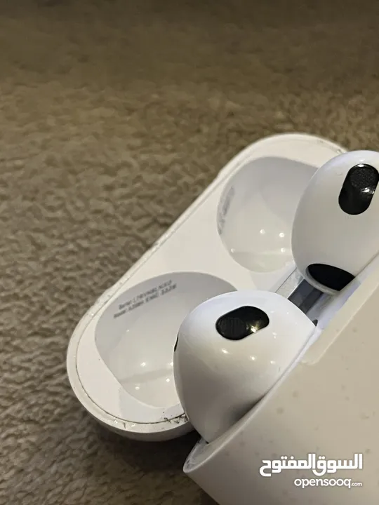 سماعة Airpods 3 كوبي ماستر طبق الاصل استعمال شهر مع علبتها