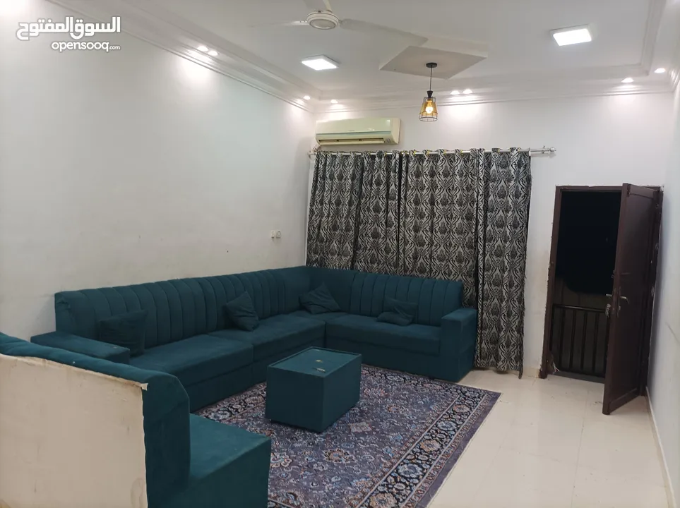 شقه مفروشه للإيجار بالسعاده الوسطى flat for rent