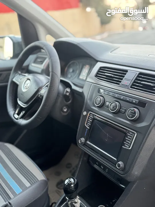 CADDY 2016/15 ماطور 2000 جير عادي فل الفل إضافات  سعر حرق كاش . انس ابو صلاح