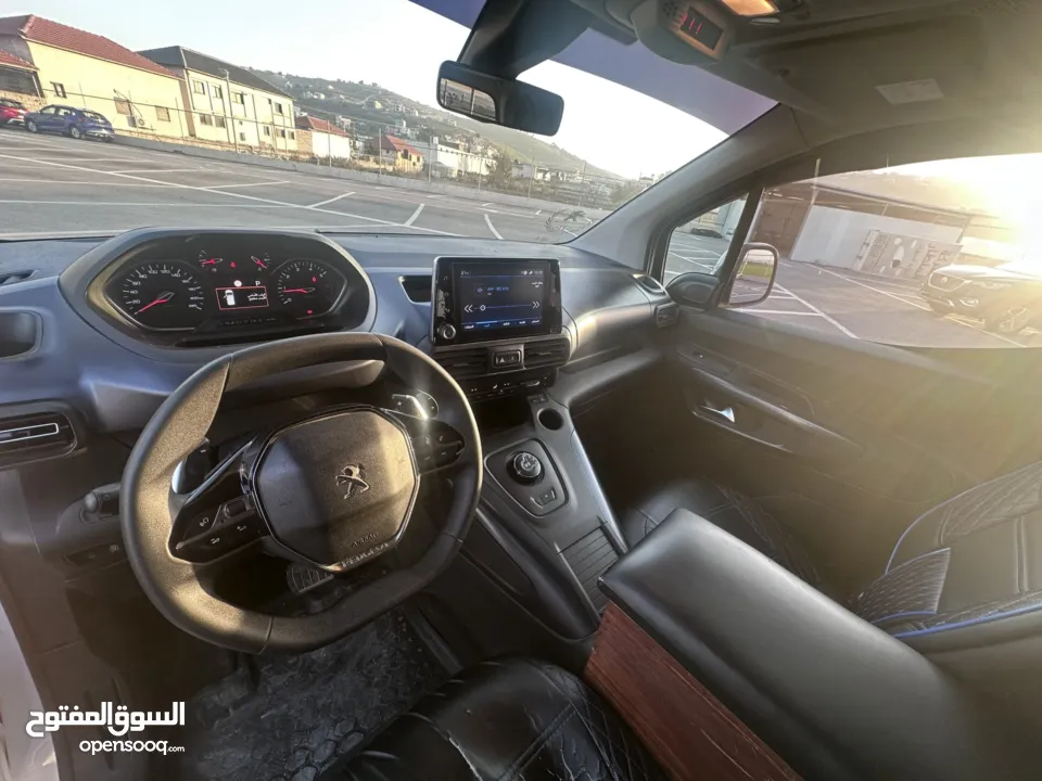 بيجو بارتنر اتوماتيك سبع ركاب ديزل 2019 برايفت اضافات مميزة الشكل الجديد