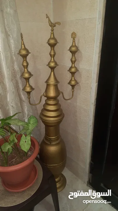 ابريق ديكور للبيع نحاسي فاخر .... تصميمو تراثي أنيق