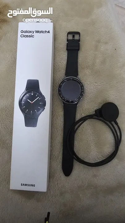 Galaxy watch 4 classic, extra body protector, charger, screen protector
