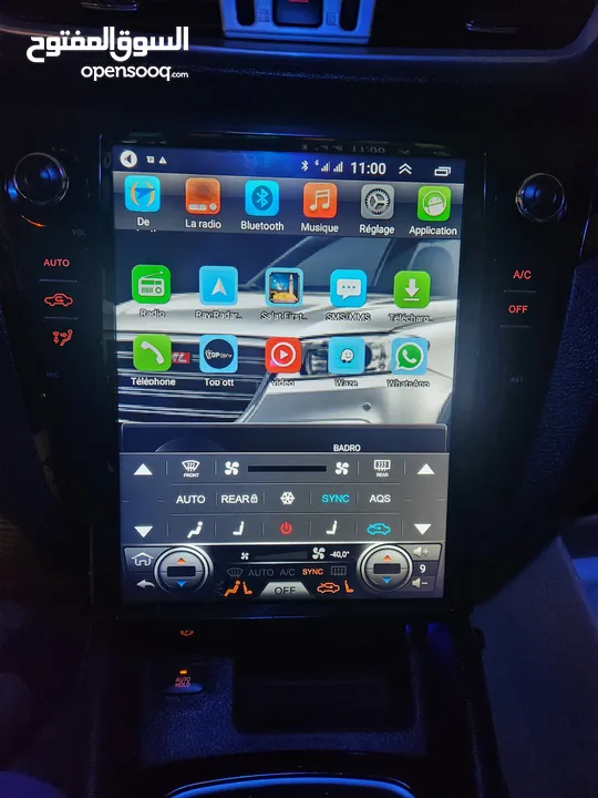 Ecran android 12 pouce tesla pour nissan