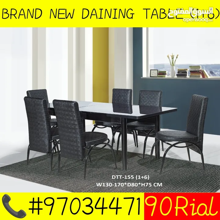 Brand new Daining table 1+6chair malaysia