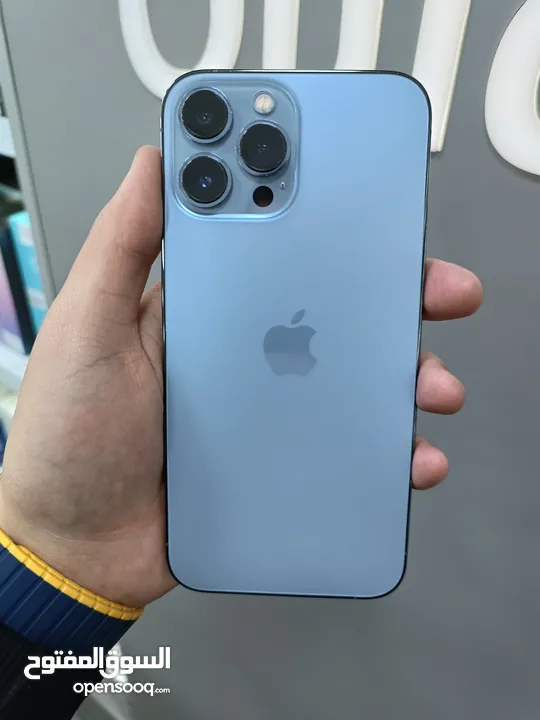 IPHONE 13 PRO MAX ( 256GB ) USED /// ايفون 13 برو ماكس ذاكرة 256 مستعمل وكاله