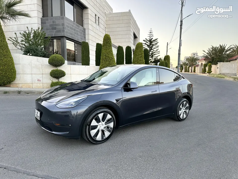TESLA MODEL Y  LONG RANGE DUAL MOTOR 2023 فحص كامل