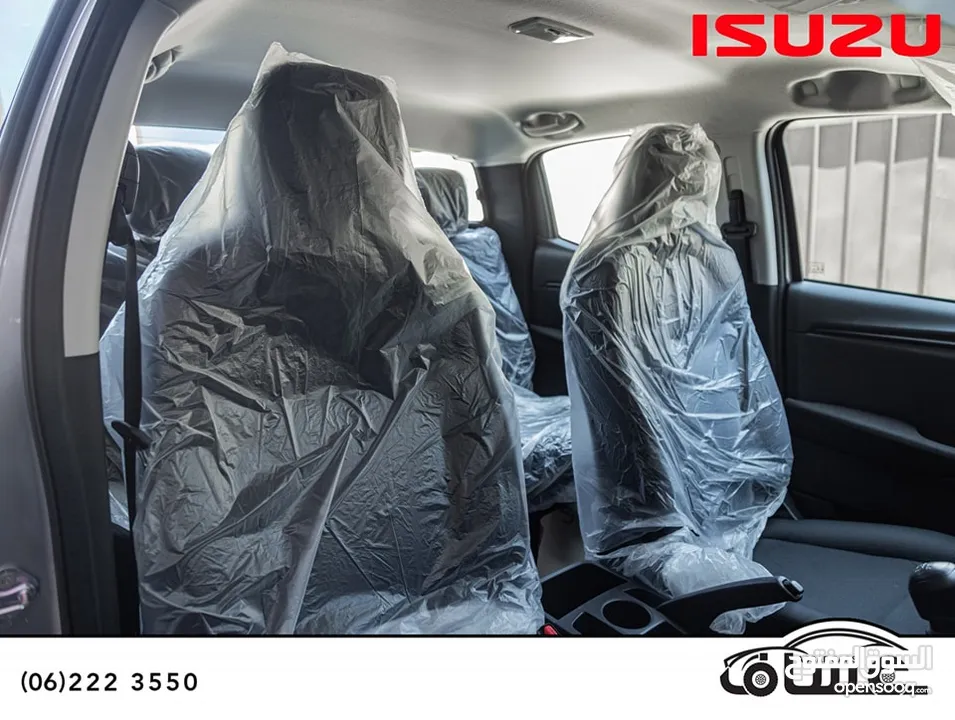 Isuzu D-Max 2025 جير عادي، عداد صفر و كفالة الشركة