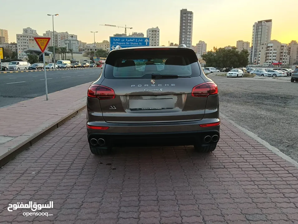 السالمة بورش كايين S موديل 2015 V6