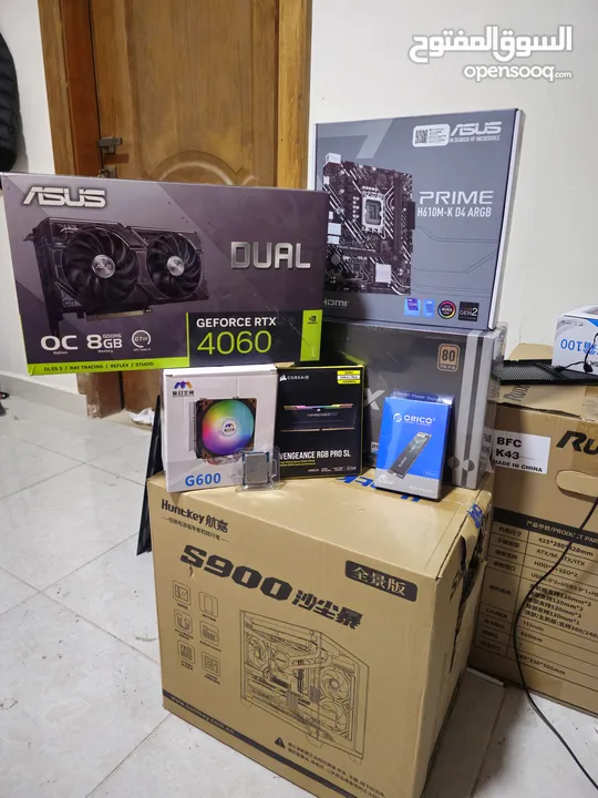 تجميعه جديدةه بكرت مستخدم i5 13 , rtx 4060