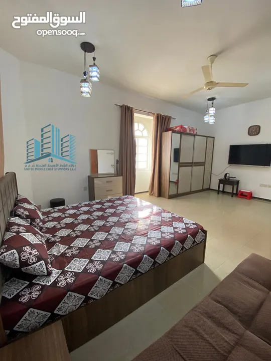 Furnished Studio in Al Khuwair (Including Electricity, Water & WIFI(