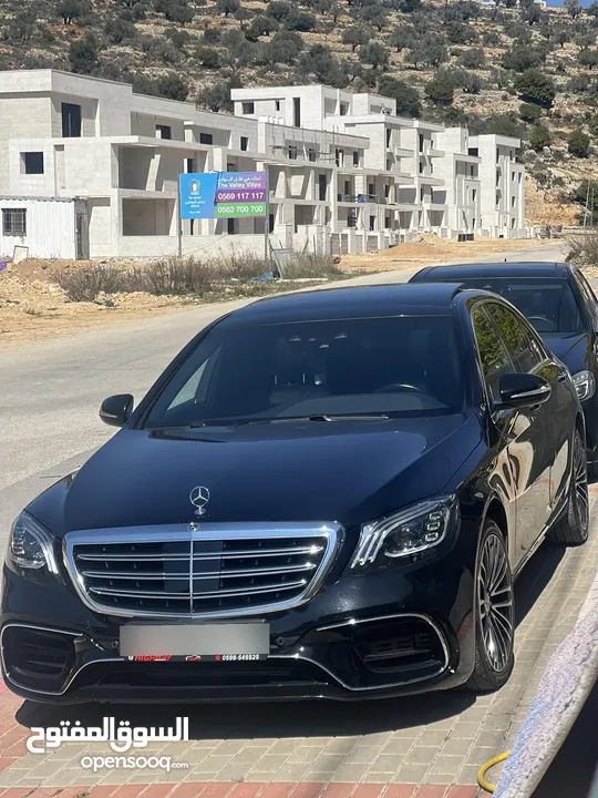 مرسيديس إس 400 full AMG   السيارة استعمال شخصي بتجنن s400 amg هايبرد. السيارة موجودة برام الله