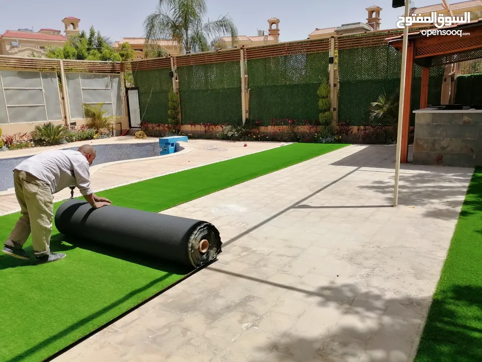 نجيل صناعي &  artificial grass & نجيله صناعيه & نجيله صناعيه