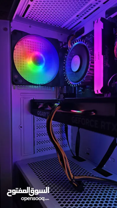 Gaming PC (RTX 4060 and I5 12400F , 32GB RAM)كمبيوتر العاب قوي جدا بسعر نار