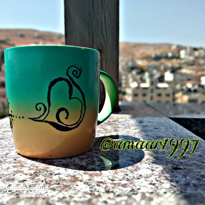 رسم على الزجاج