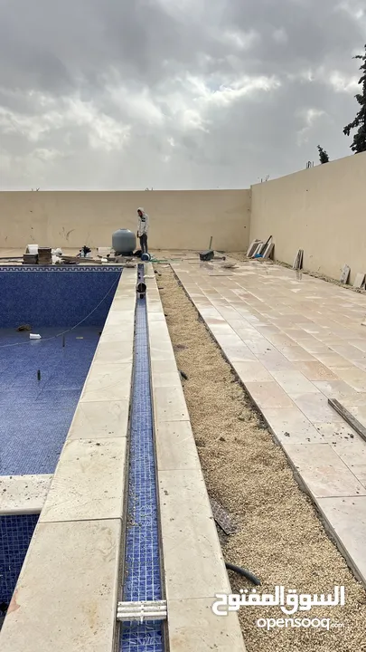 حجر بناء صحراوي ( تل حسان )